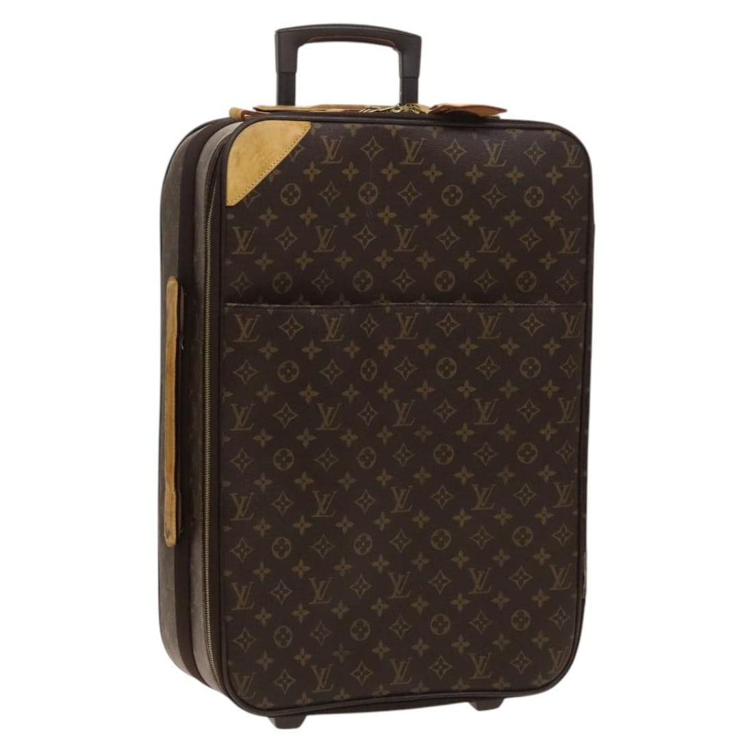 LOUIS VUITTON Monogram Pegas 55 Suitcase M23294 France Auth: LOUIS VUITTON Monogram Pegas 55 Suitcase M23294 France Auth Introducing the LOUIS VUITTON Monogram Pegas 55 Suitcase, a sophisticated travel essential designed for style and durability. Crafted from h