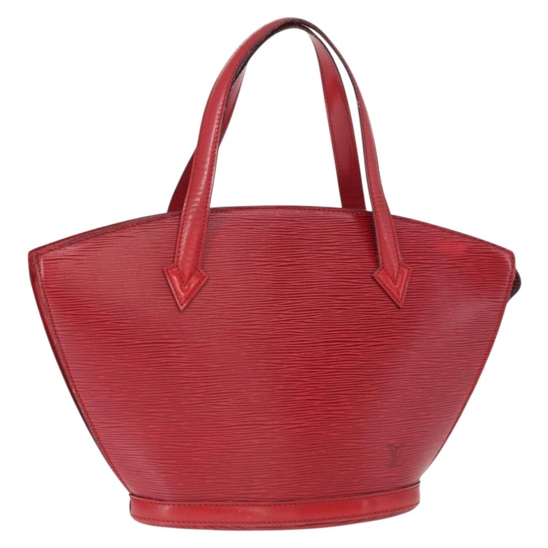 LOUIS VUITTON Epi Saint Jacques Red Shoulder Bag M52277 Auth: LOUIS VUITTON Epi Saint Jacques Red Shoulder Bag M52277 Auth This authentic LOUIS VUITTON Epi Saint Jacques Shoulder Bag in a striking red hue is a fashion statement with its sleek design and premium 