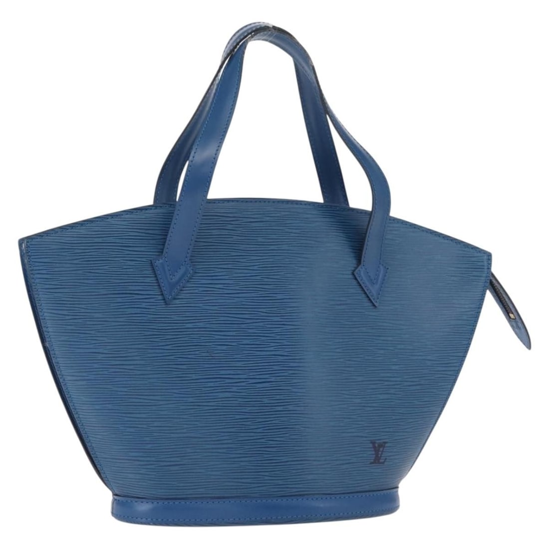 Blue Epi Leather Saint Jacques Shoulder Bag by Louis Vuitton M52275 (1 of 18)