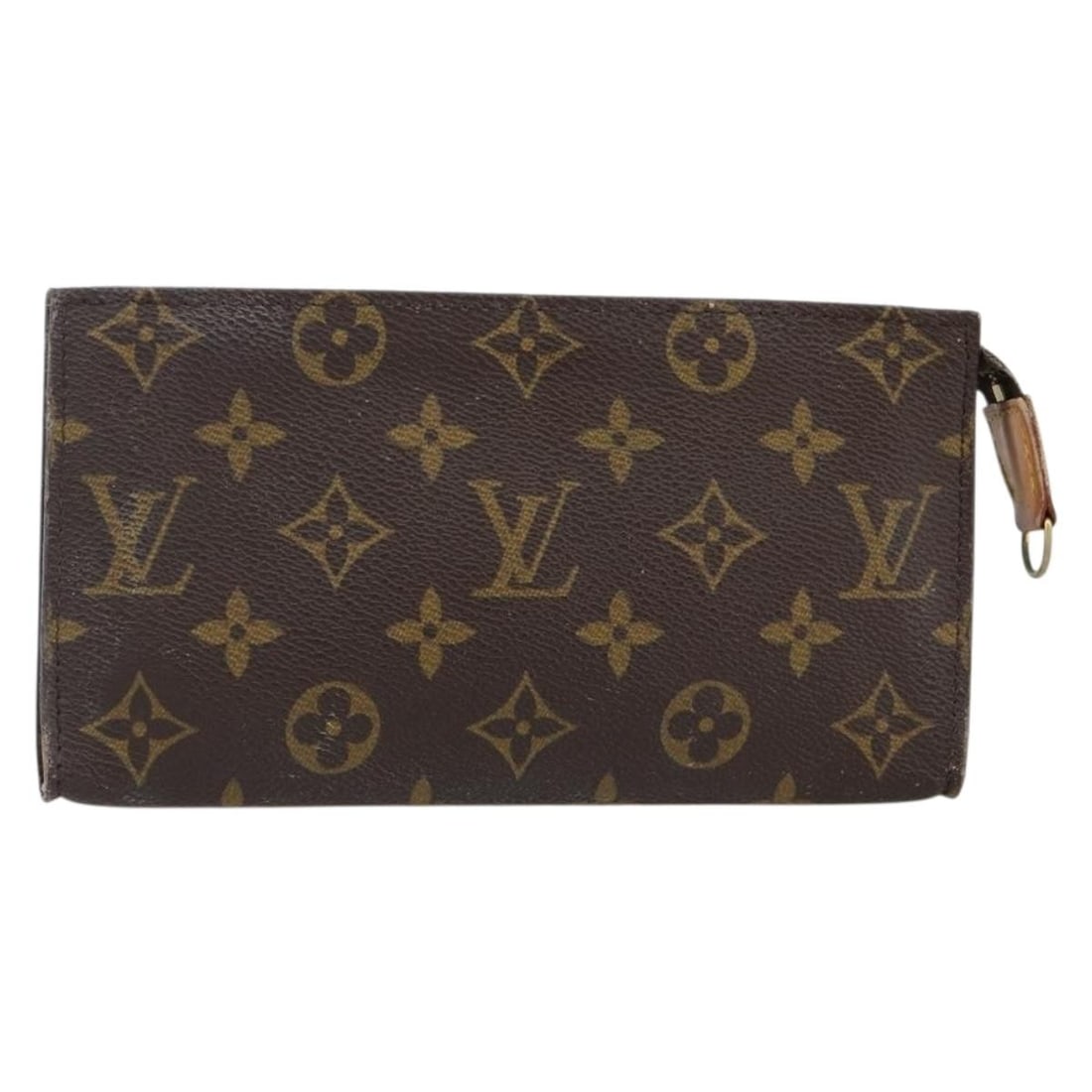 LOUIS VUITTON Monogram Bucket GM Accessory Pouch Auth VI0938 (1 of 17)