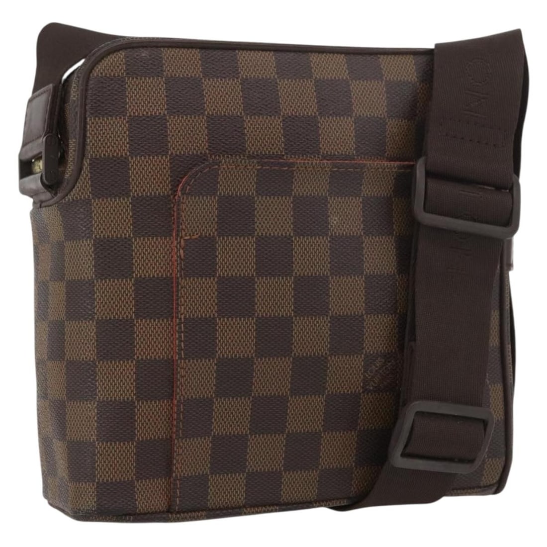 Damier Ebene Canvas Olaf PM Shoulder Bag by Louis Vuitton N41442 (1 of 18)