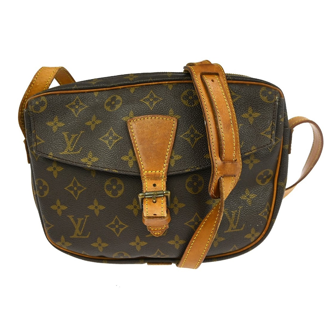 Louis Vuitton Jeune Fille GM Monogram Canvas Medium Crossbody Bag M51225: Louis Vuitton Jeune Fille GM Monogram Canvas Medium Crossbody Bag M51225 This Louis Vuitton Jeune Fille GM crossbody bag features the classic monogram canvas leather exterior with beige adjustable cro