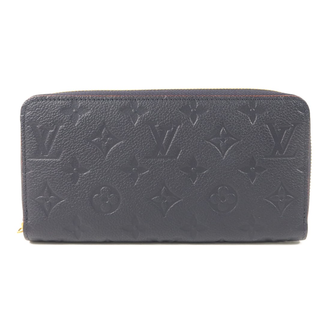 Louis Vuitton Monogram Empreinte Navy Long Wallet GHW M62121 (1 of 14)
