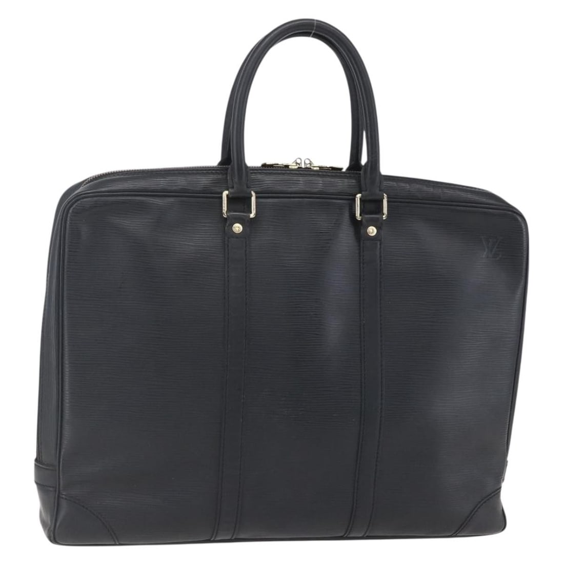 LOUIS VUITTON Epi Leather Black Business Bag M40321 Auth: LOUIS VUITTON Epi Leather Black Business Bag M40321 Auth This LOUIS VUITTON Epi Porte Documents Voyage Business Bag is a stylish and functional accessory designed for professionals. Crafted from high-