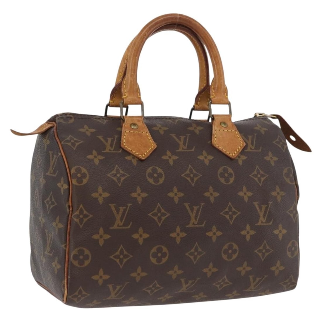 Louis Vuitton Speedy 25 Monogram Canvas M41528 Women's Handbag: Louis Vuitton Speedy 25 Monogram Canvas M41528 Women's Handbag This Louis Vuitton Speedy 25 handbag features the iconic Monogram canvas in a classic brown color. Designed for women, it offers a practi