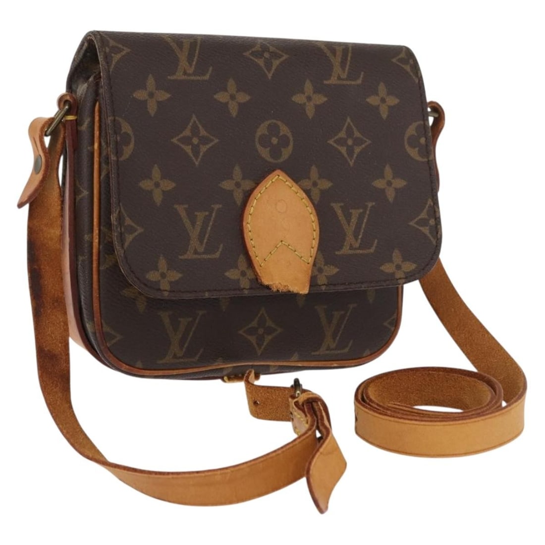 Louis Vuitton Cartouchiere PM Monogram Canvas Shoulder Bag M51254 France: Louis Vuitton Cartouchiere PM Monogram Canvas Shoulder Bag M51254 France This Louis Vuitton Cartouchiere PM shoulder bag features the iconic Monogram canvas exterior and is crafted in France. The bag 