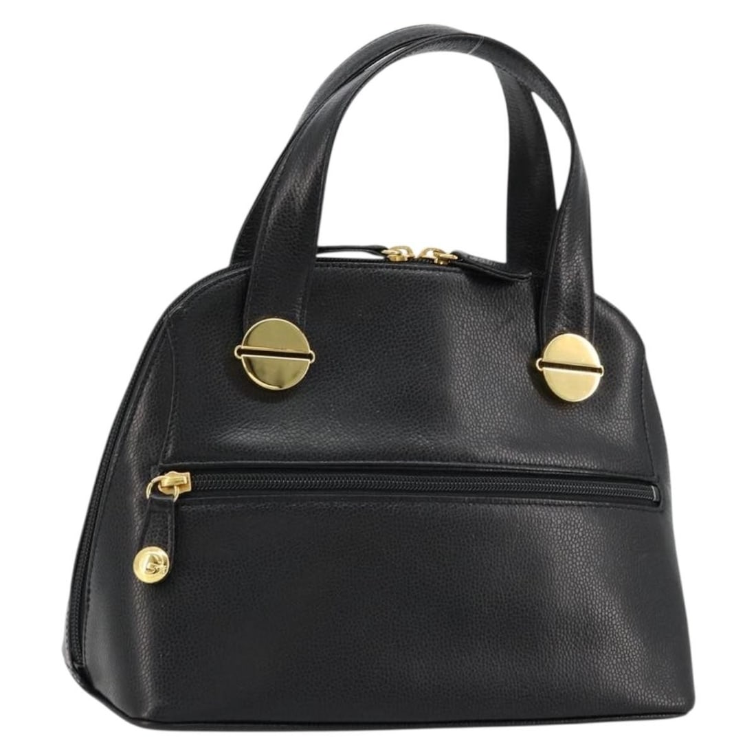 Givenchy Black Gold Leather Handbag Japan: Givenchy Black Gold Leather Handbag Japan This Givenchy handbag features a sophisticated design crafted from black leather with gold-tone accents. The bag offers a structured silhouette and is sized f
