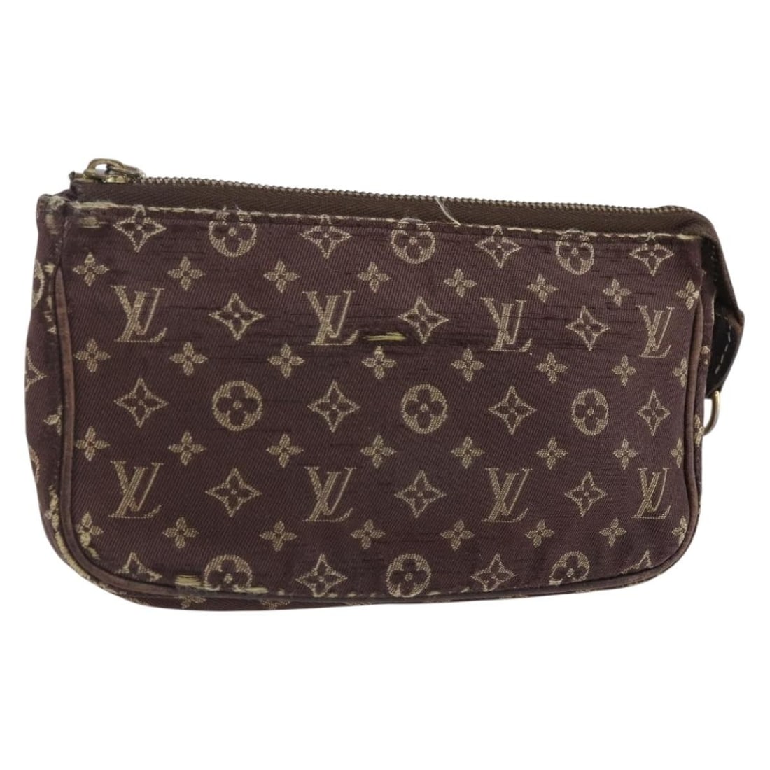 LOUIS VUITTON Monogram Idylle Mini Pochette Pouch Fuzan M62997: LOUIS VUITTON Monogram Idylle Mini Pochette Pouch Fuzan M62997 This Louis Vuitton Monogram Idylle Mini Pochette Pouch in Fuzan is a stylish accessory crafted from durable Monogram Idylle Canvas. The p