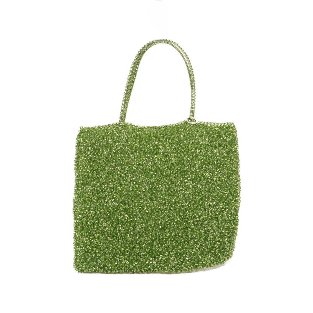 Green Polyester ANTEPRIMA Women's Shoulder Bag: Green Polyester ANTEPRIMA Women's Shoulder Bag This ANTEPRIMA shoulder bag features a sleek green polyester exterior and is designed for women. With its minimalist silhouette and regular size, it offe