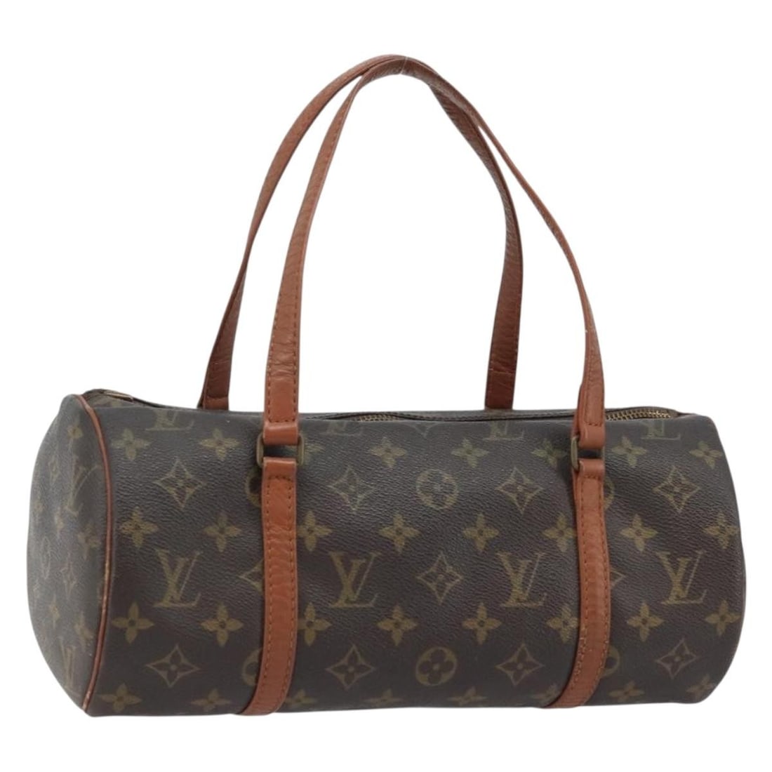 Louis Vuitton Papillon 30 Monogram Canvas Women's Handbag M51385 France: Louis Vuitton Papillon 30 Monogram Canvas Women's Handbag M51385 France This Louis Vuitton Papillon 30 handbag features the iconic Monogram canvas and is designed for women. The bag measures approxima
