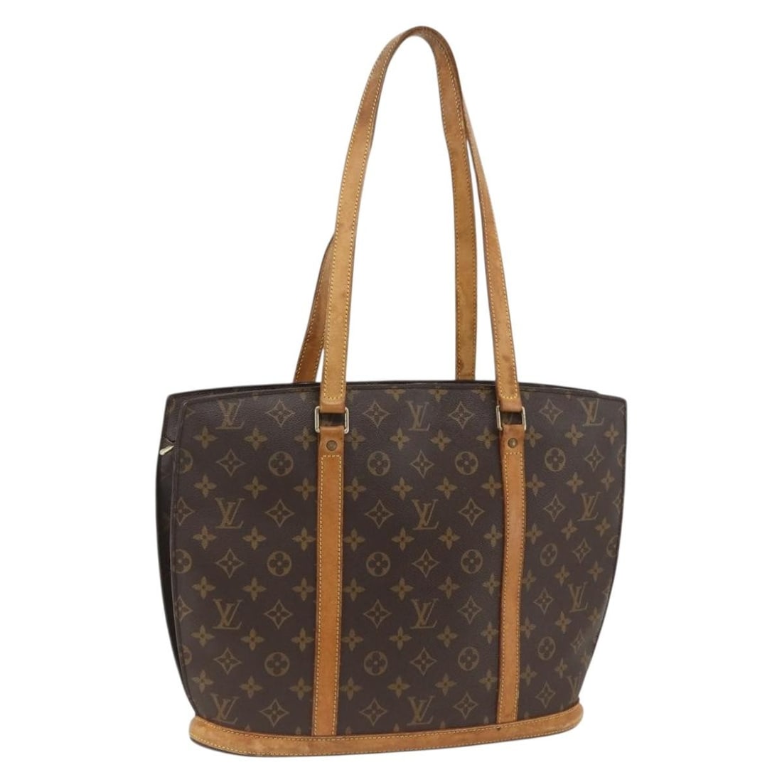 Louis Vuitton Monogram Babylone Tote Bag M51102 Canvas France: Louis Vuitton Monogram Babylone Tote Bag M51102 Canvas France This is a Louis Vuitton Babylone tote bag crafted from signature Monogram canvas. Designed for women, this tote features a spacious interi