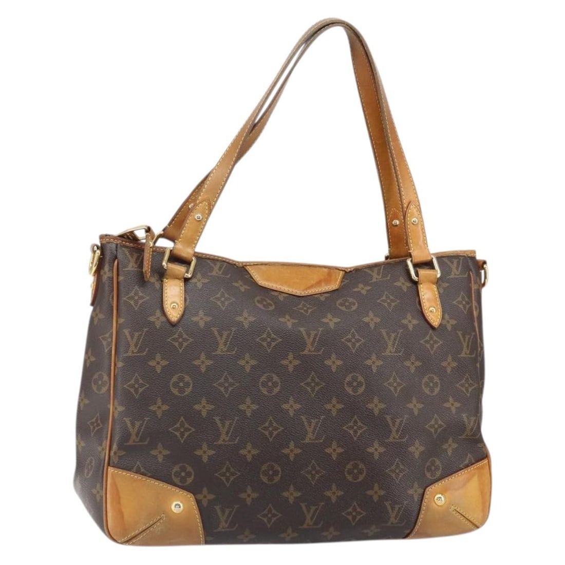 Louis Vuitton Estrella MM Monogram Canvas Tote Bag M41232 France: Louis Vuitton Estrella MM Monogram Canvas Tote Bag M41232 France This Louis Vuitton Monogram Estrella MM Tote Bag is crafted from signature monogram canvas and designed for women. The bag features a s