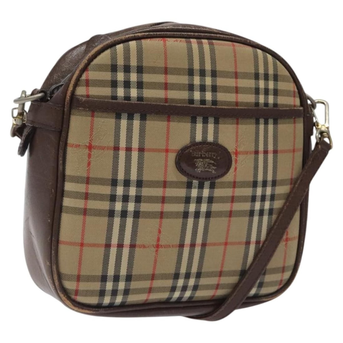 Burberrys Shoulder Bag Nova Check Canvas Beige and Gold for Women: Burberrys Shoulder Bag Nova Check Canvas Beige and Gold for Women This Burberrys Nova Check shoulder bag features the iconic beige and gold canvas exterior. Designed for women, the bag has a structure