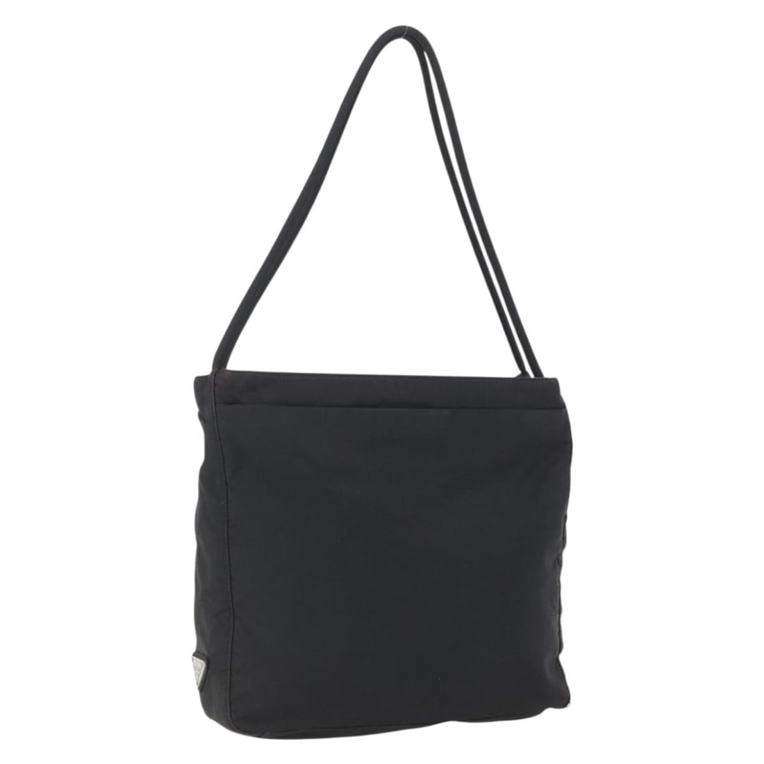 Prada nylon black silver tote bag with guarantee card: Prada nylon black silver tote bag with guarantee card This PRADA tote bag features a black and silver nylon exterior with silver-tone hardware. Designed for women, it offers a spacious interior and pr