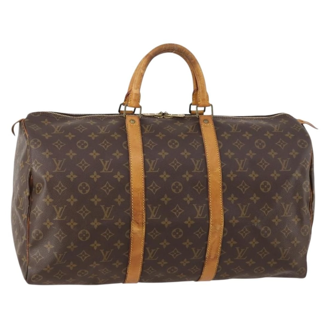 Louis Vuitton Keepall 50 Monogram Canvas Boston Travel Bag M41426: Louis Vuitton Keepall 50 Monogram Canvas Boston Travel Bag M41426 This is a Louis Vuitton Monogram Keepall 50 Boston Bag, model number M41426. Crafted from signature monogram canvas, this bag features