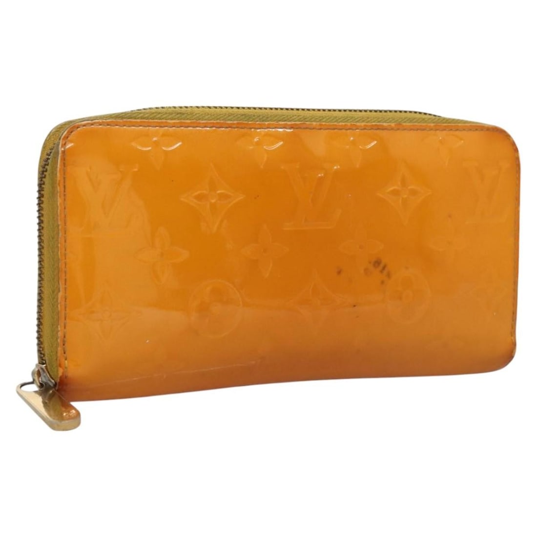 Louis Vuitton Vernis Patent Leather Zippy Long Wallet Jaune Passion M91733: Louis Vuitton Vernis Patent Leather Zippy Long Wallet Jaune Passion M91733 This Louis Vuitton Monogram Vernis Zippy Wallet features a Jaune Passion (yellow) patent leather exterior and is designed as 