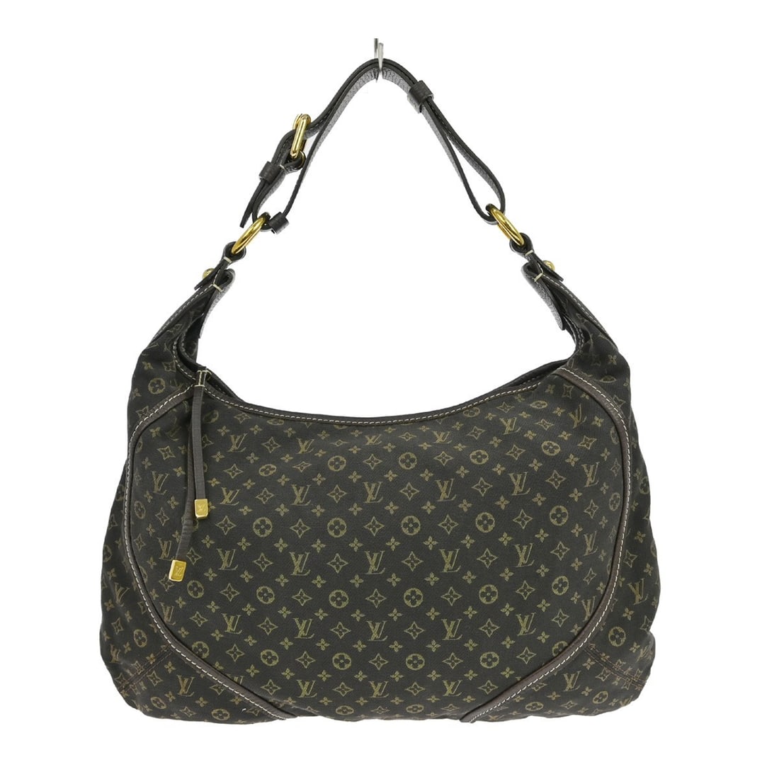 Louis Vuitton Monogram Minilan Manon MM Canvas Shoulder Bag Brown Medium: Louis Vuitton Monogram Minilan Manon MM Canvas Shoulder Bag Brown Medium This Louis Vuitton Monogram Minilan Manon MM is a vintage medium-sized shoulder bag crafted from brown canvas leather with the 