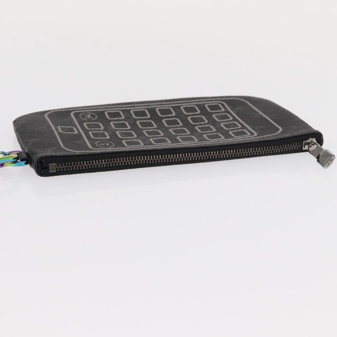 LOUIS VUITTON Monogram Eclipse iPhone Case M64433 Auth - 6
