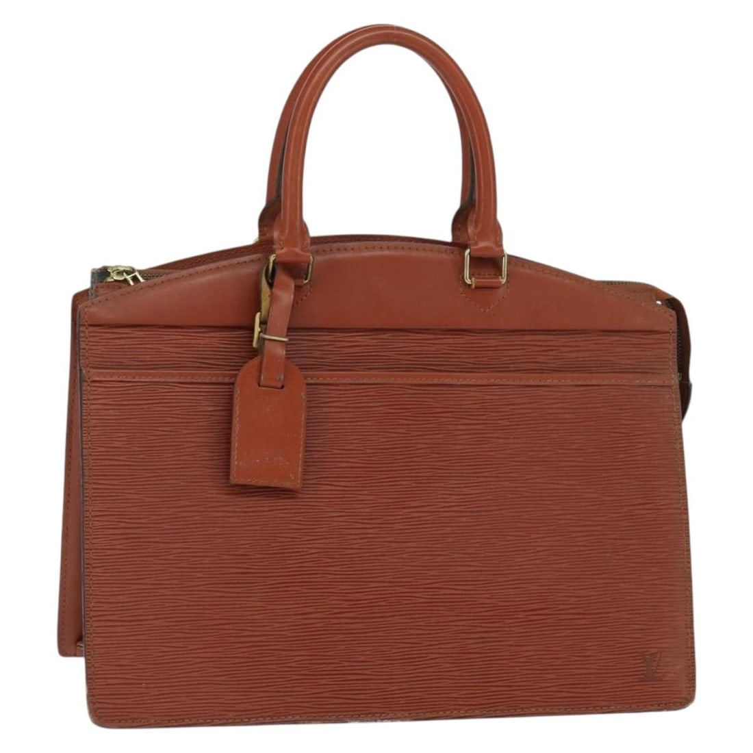 LOUIS VUITTON Epi Riviera Hand Bag Brown M48183 Authentic France: LOUIS VUITTON Epi Riviera Hand Bag Brown M48183 Authentic France This authentic Louis Vuitton Epi Riviera Hand Bag is a stylish accessory crafted in France from durable Epi leather in a rich brown hue