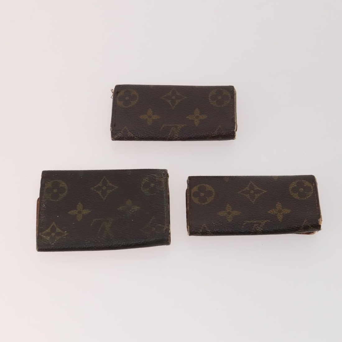 Louis Vuitton Monogram Canvas Key Case Set - 3