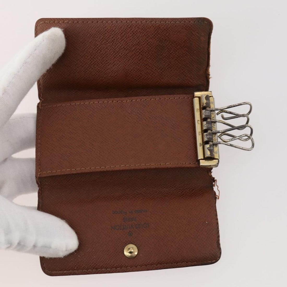 Louis Vuitton Monogram Canvas Key Case Set - 9