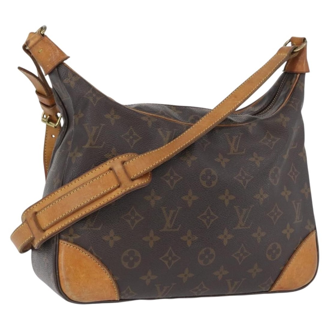 Louis Vuitton Boulogne 30 Monogram Canvas Shoulder Bag M51265: Louis Vuitton Boulogne 30 Monogram Canvas Shoulder Bag M51265 This is a Louis Vuitton Monogram Boulogne 30 shoulder bag, crafted from signature monogram canvas. The bag features a spacious main compar