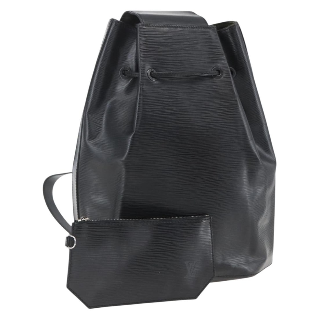 LOUIS VUITTON Epi Leather Black Sac A Dos Shoulder Bag M80153 Auth: LOUIS VUITTON Epi Leather Black Sac A Dos Shoulder Bag M80153 Auth This authentic Louis Vuitton Epi Sac A Dos Shoulder Bag is a stylish and functional accessory crafted in France from durable Epi leat