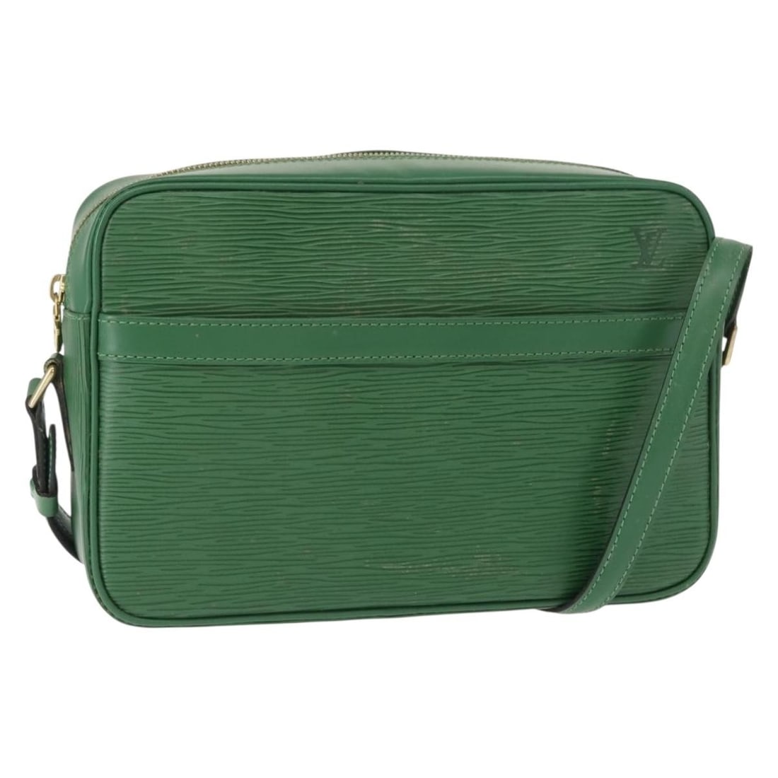 Louis Vuitton Epi Trocadero 27 Green Shoulder Bag M52314 Auth: Louis Vuitton Epi Trocadero 27 Green Shoulder Bag M52314 Auth Introducing the LOUIS VUITTON Epi Trocadero 27 Shoulder Bag in a vibrant green hue. Crafted from durable Epi leather, this stylish shoulde