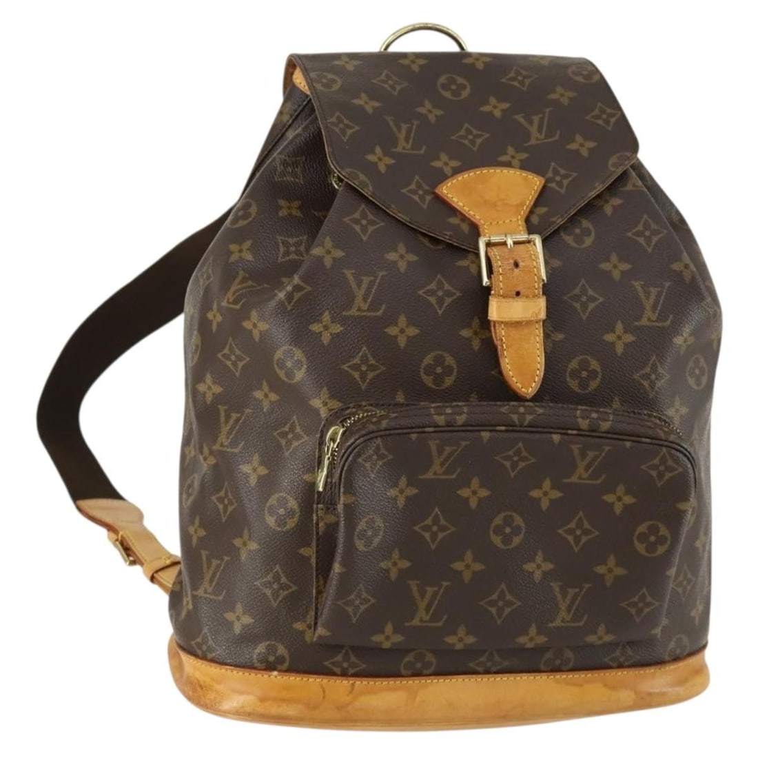 Louis Vuitton Montsouris GM Monogram Canvas Backpack M51135 France: Louis Vuitton Montsouris GM Monogram Canvas Backpack M51135 France This Louis Vuitton Montsouris GM backpack in Monogram Canvas features the iconic Monogram pattern and is crafted in France. The backp