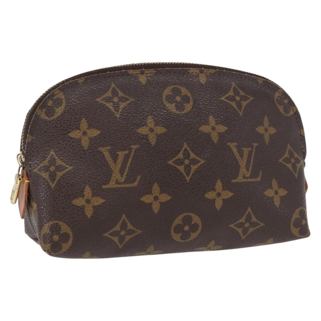 Louis Vuitton Monogram Canvas Cosmetic Pouch PM Model M43998: Louis Vuitton Monogram Canvas Cosmetic Pouch PM Model M43998 This Louis Vuitton Monogram Pochette Cosmetic PM Pouch is crafted from signature Monogram canvas and was made in Spain. Designed for women,