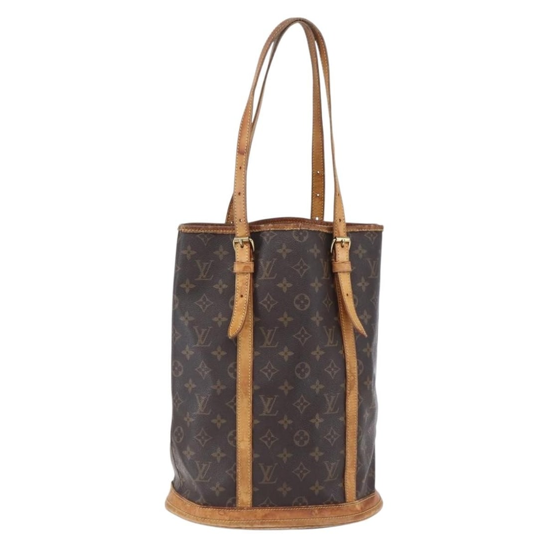LOUIS VUITTON Monogram Bucket GM Shoulder Bag M42236 Auth France: LOUIS VUITTON Monogram Bucket GM Shoulder Bag M42236 Auth France Elevate your style with this authentic LOUIS VUITTON Monogram Bucket GM Shoulder Bag (M42236). Crafted in France from durable Monogram 