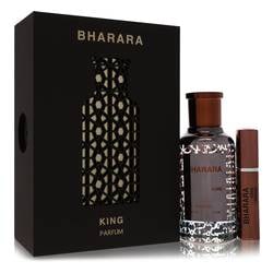 Bharara King Parfum Spray + Refillable Travel Spray By Bharara Beauty: Bharara King Parfum Spray + Refillable Travel Spray By Bharara Beauty Bharara King Cologne by Bharara Beauty Size: 3.4 oz Parfum Spray + Refillable Travel Spray PLEASE NOTE: Framed, Large, or heavy it