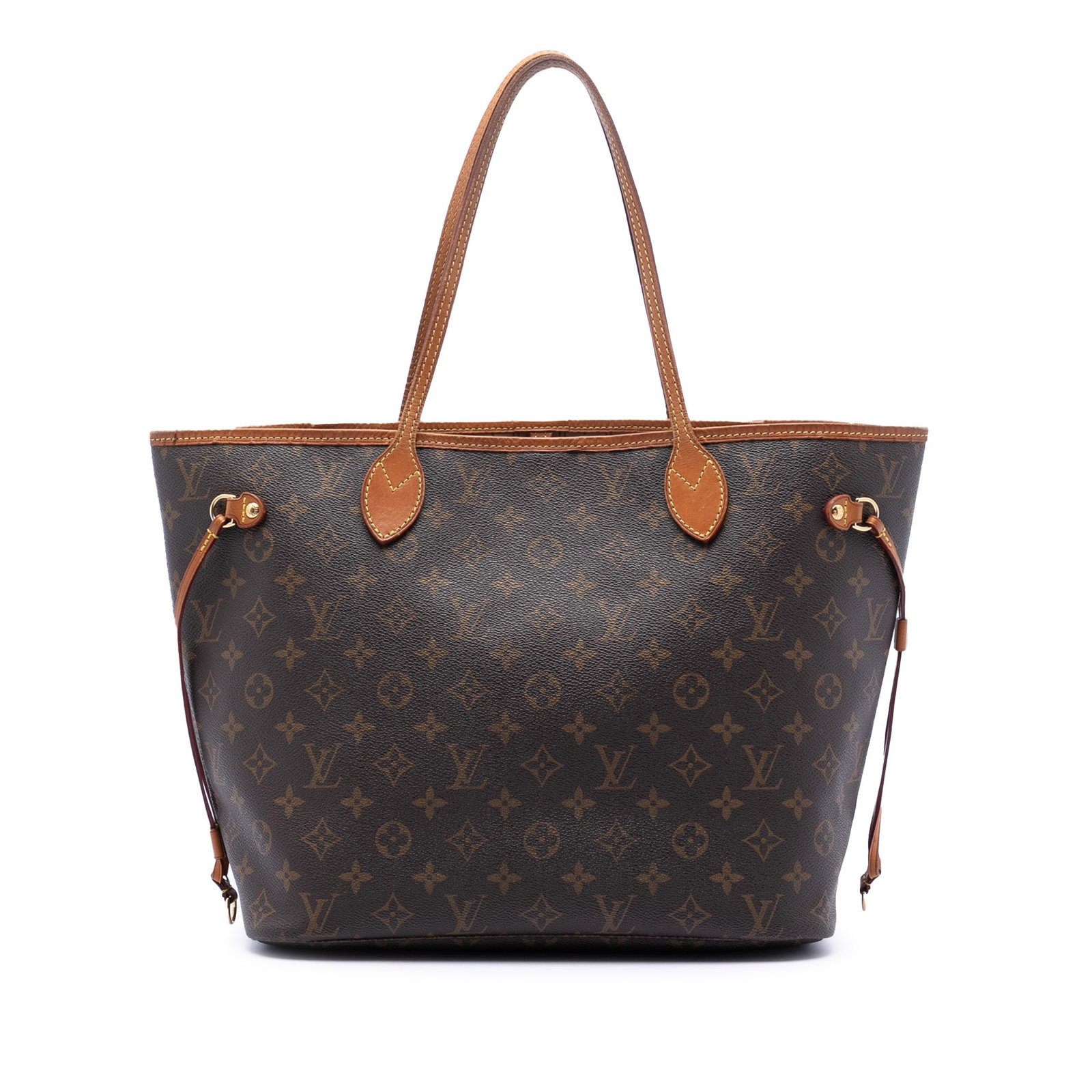 Louis Vuitton Neverfull MM Tote Monogram Canvas with Vachetta Leather Handles (1 of 7)