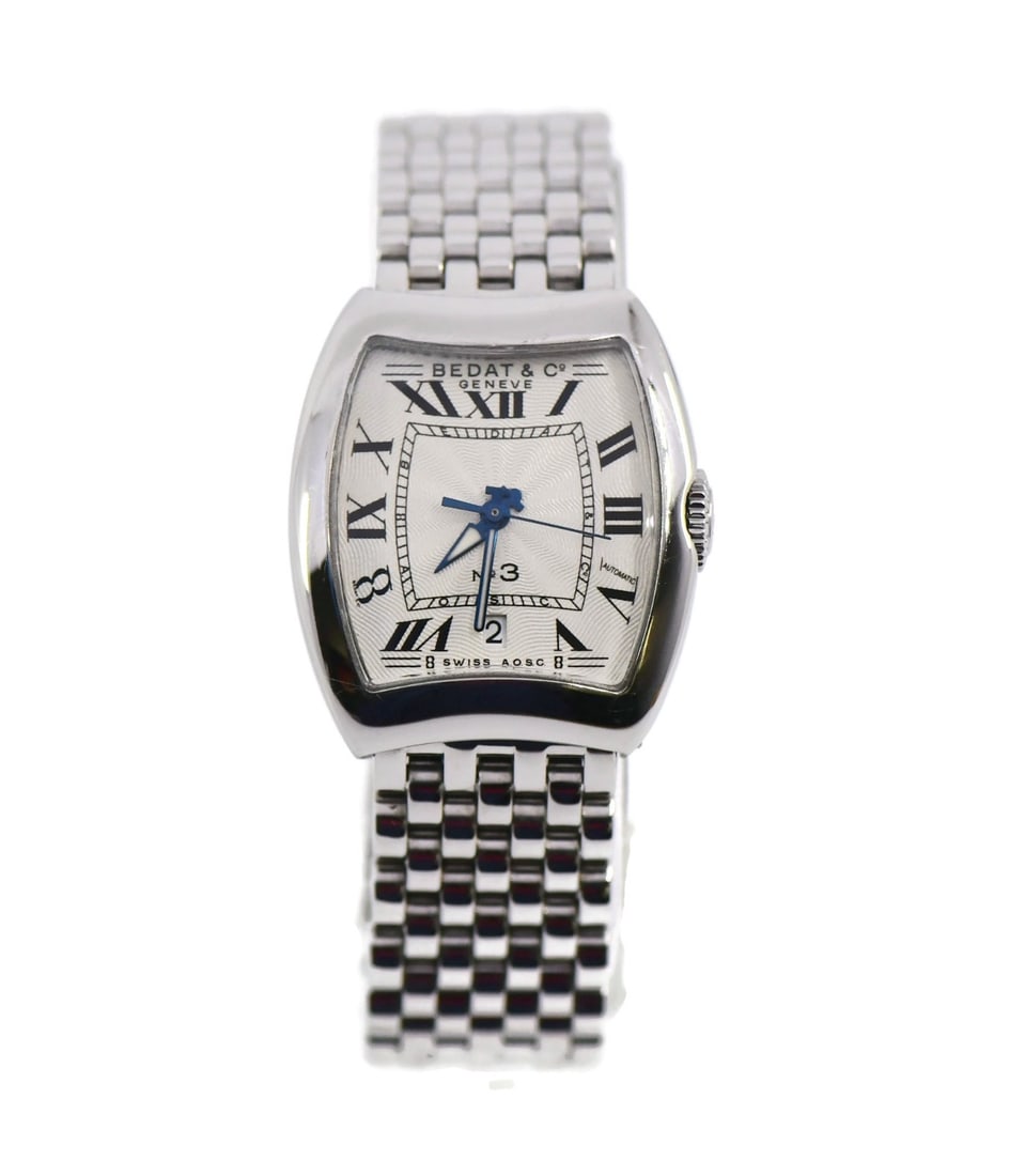 Bedat & Co No 3 Automatic Stainless Steel Watch Ref 314 with Box: Bedat & Co No 3 Automatic Stainless Steel Watch Ref 314 with Box Explore the elegance of the Bedat & Co No 3 Stainless Steel Watch, a quintessential wristwatch that combines style and functionality. T
