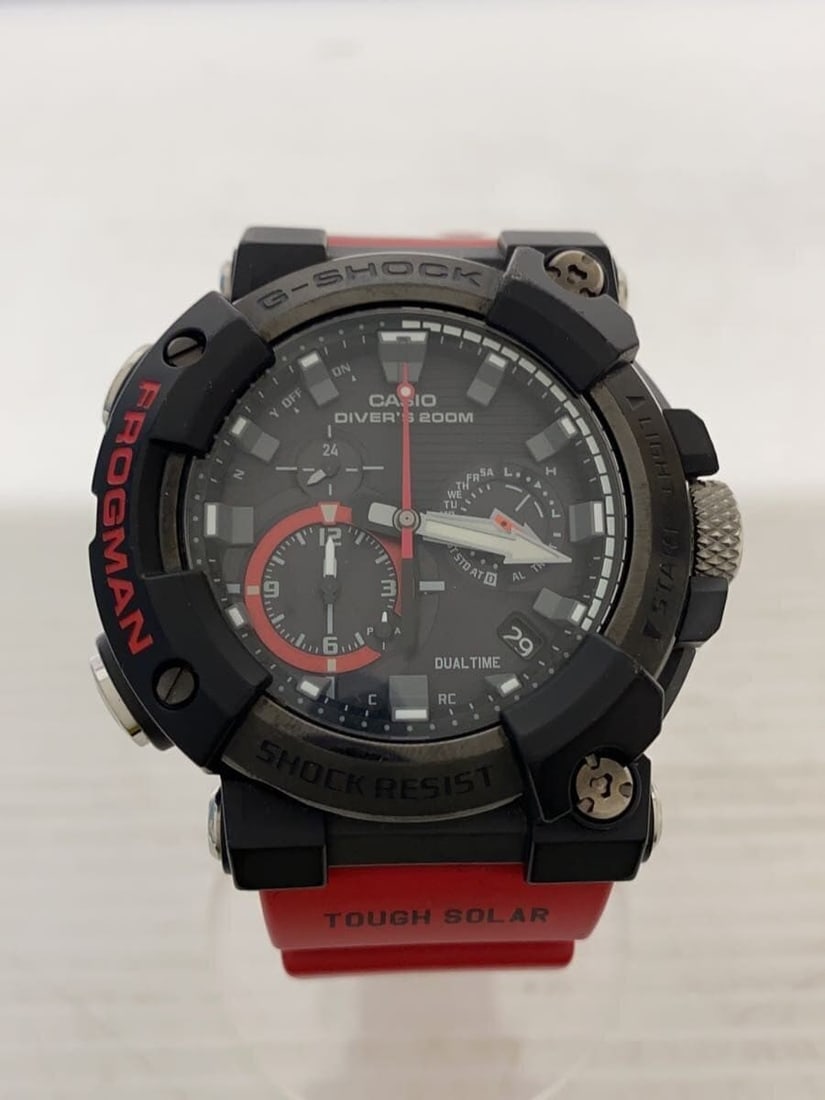 Casio G Shock GWF A1000 1A4JF Black Rubber Wristwatch (1 of 6)