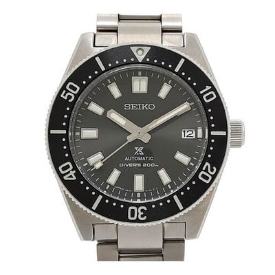 Seiko Prospex SBDC101 Black Dial Automatic Steel Men's Watch: Seiko Prospex SBDC101 Black Dial Automatic Steel Men's Watch This Seiko Prospex SBDC101 is a pre-owned automatic men's watch featuring a stainless steel case and bracelet. It has a black dial and a ca