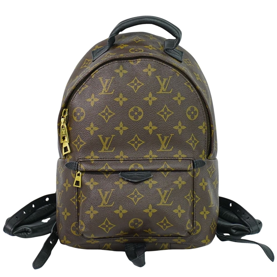 Louis Vuitton Monogram Canvas Palm Springs Backpack 20cm by 30cm by 9cm: Louis Vuitton Monogram Canvas Palm Springs Backpack 20cm by 30cm by 9cm The Louis Vuitton Palm Springs Backpack is crafted from durable monogram canvas in brown, designed for unisex use. This pre-owne