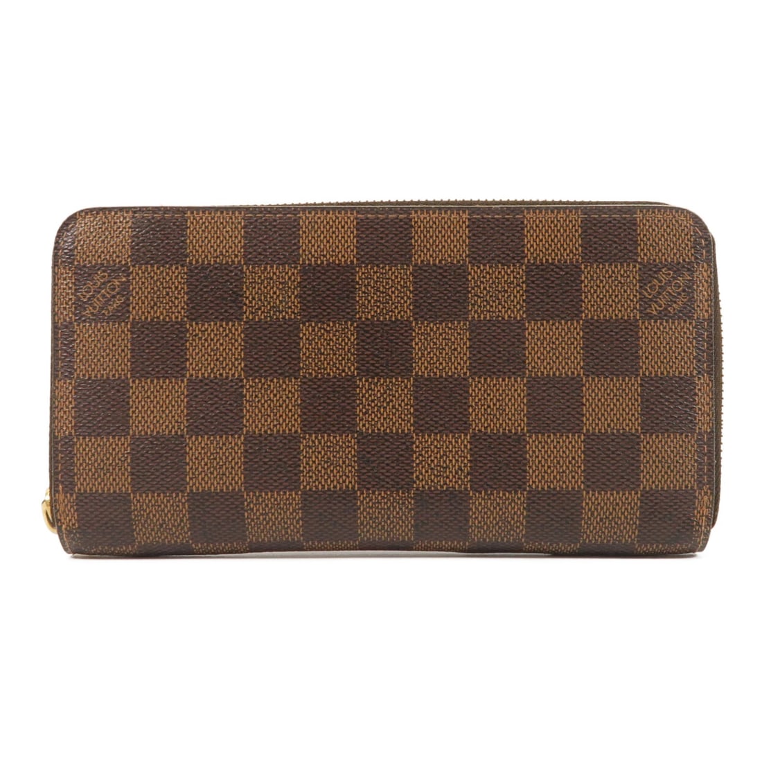 Louis Vuitton Zippy Long Wallet Brown GHW: Louis Vuitton Zippy Long Wallet Brown GHW This Louis Vuitton Zippy long wallet features a classic brown PVC coated canvas exterior and is designed in an around-zip style. Made in France, it is tailore