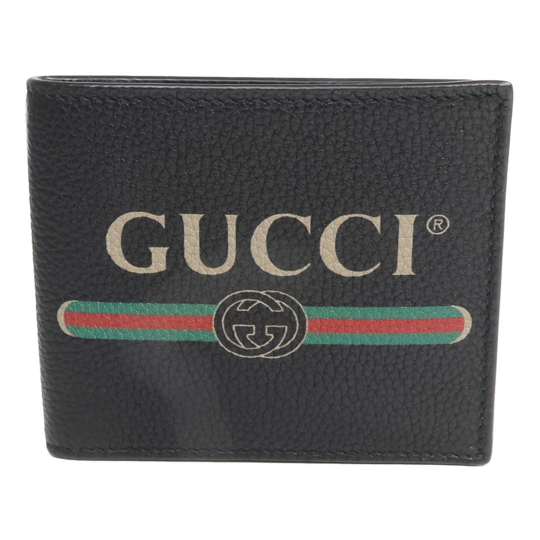 Gucci 496309 Black Calfskin Bi Fold Mens Wallet: Gucci 496309 Black Calfskin Bi Fold Mens Wallet This GUCCI bi-fold wallet is crafted from black calfskin leather, offering a sleek and sophisticated look. Designed for men, it features a classic bi-fo