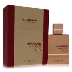 Al Haramain Amber Oud Ruby Eau De Parfum Spray (Unisex) By Al Haramain: Al Haramain Amber Oud Ruby Eau De Parfum Spray (Unisex) By Al Haramain Al Haramain Amber Oud Ruby Perfume by Al Haramain Size: 6.7 oz Eau De Parfum Spray PLEASE NOTE: Framed, Large, or heavy items do 