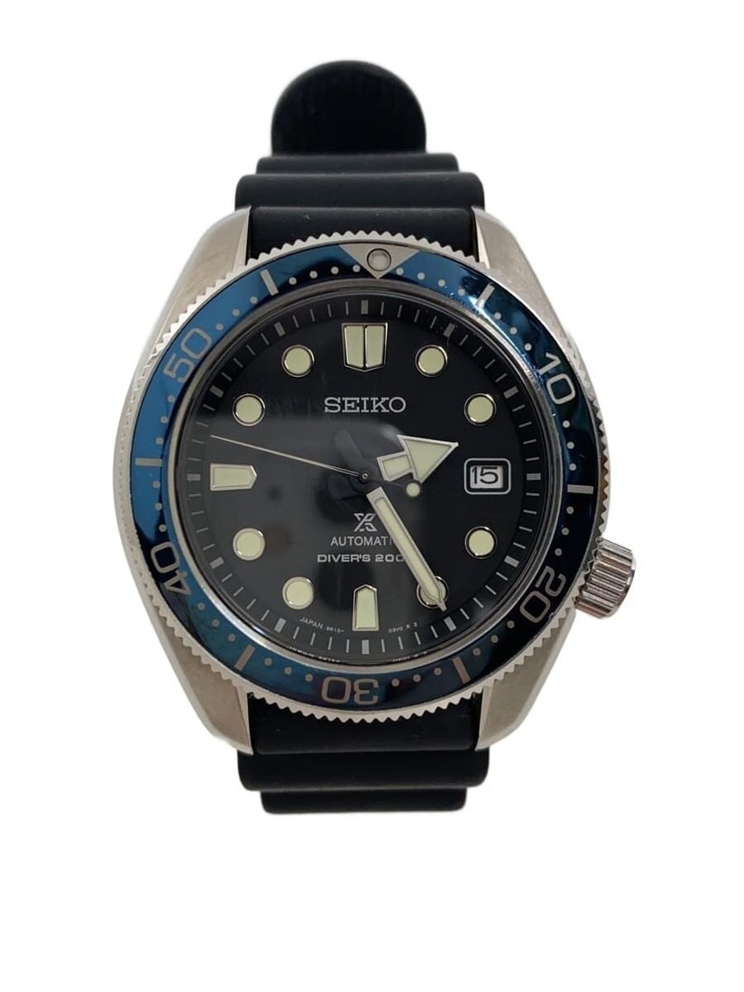 Seiko Prospex 6R15-04G0 Men's Diver Wristwatch: Seiko Prospex 6R15-04G0 Men's Diver Wristwatch This SEIKO Prospex Mechanical Diver's 6R15-04G0 is a men's wristwatch featuring a black dial and robust construction. Designed for diving, it offers wate