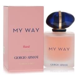 Griogio Armani My Way Floral Eau De Parfum Refillable Spray By Giorgio Armani: Griogio Armani My Way Floral Eau De Parfum Refillable Spray By Giorgio Armani Griogio Armani My Way Floral Perfume by Giorgio Armani Size: 1.7 oz Eau De Parfum Refillable Spray PLEASE NOTE: Framed, La