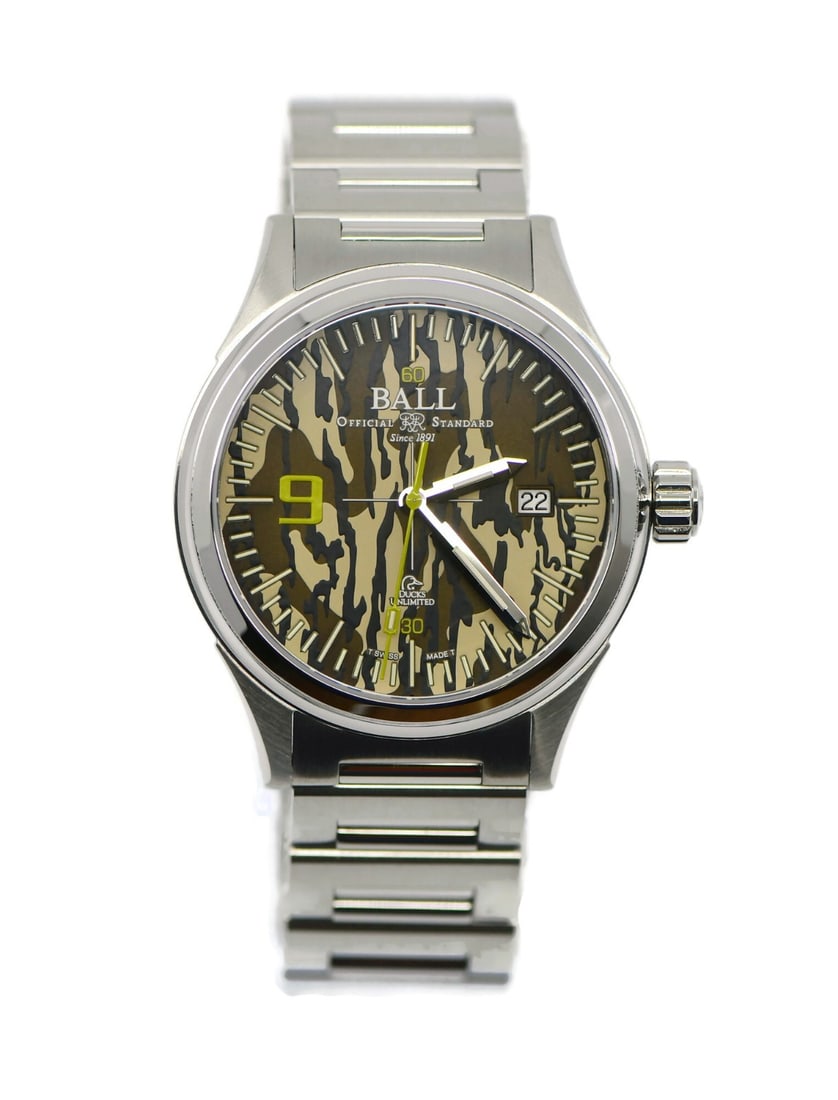 Ball Fireman Ducks Automatic Stainless Steel Watch NM2188C-S22-CO with Box and Papers: Ball Fireman Ducks Automatic Stainless Steel Watch NM2188C-S22-CO with Box and Papers Discover the exquisite Ball Fireman Ducks Stainless Steel Watch, model NM2188C-S22-CO. This impressive wristwatch 