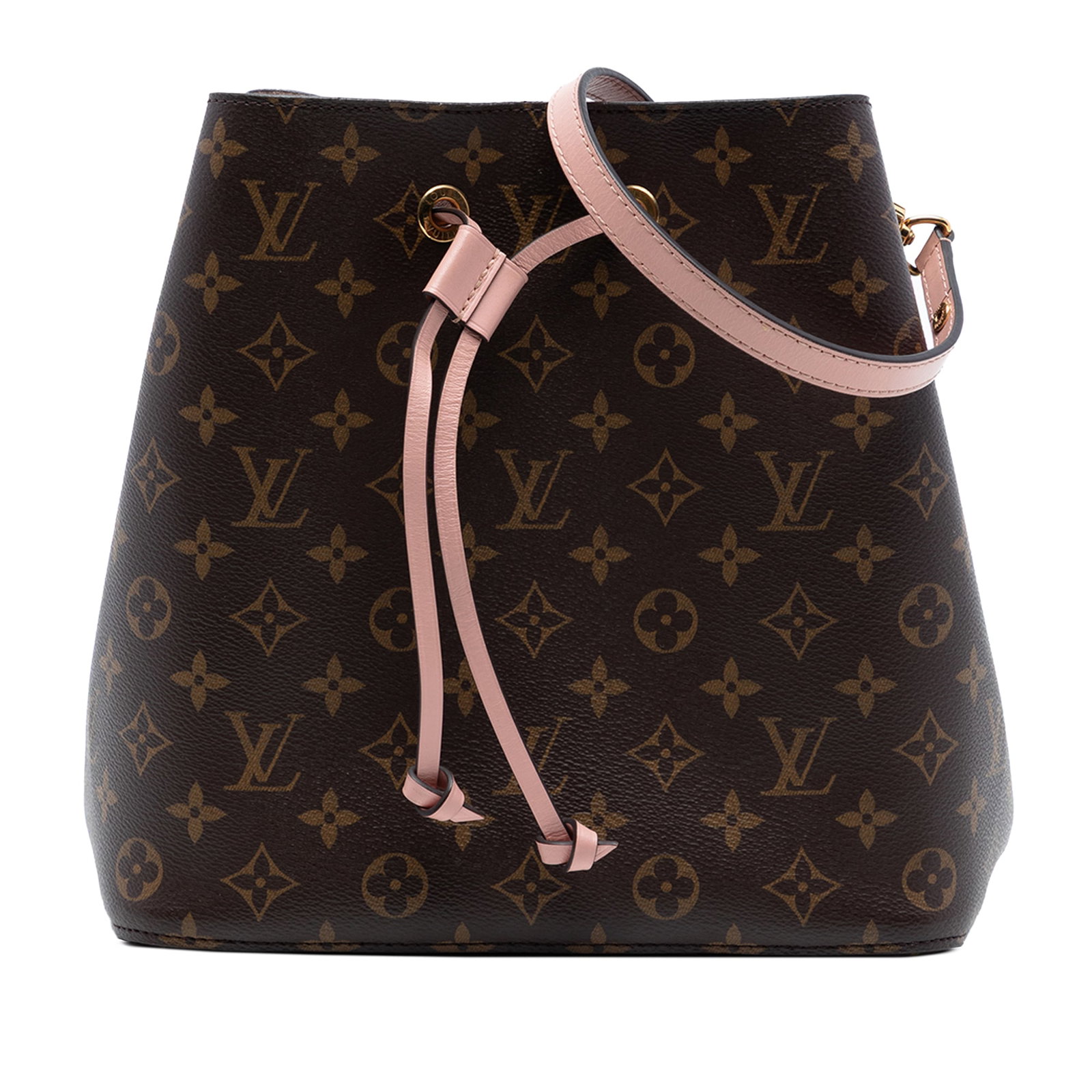 Louis Vuitton Neonoe MM Monogram Canvas Shoulder Bag with Drawstring Closure: Louis Vuitton Neonoe MM Monogram Canvas Shoulder Bag with Drawstring Closure The Louis Vuitton Monogram Neonoe MM features a monogram canvas exterior, an open top with drawstring closure, and a detach