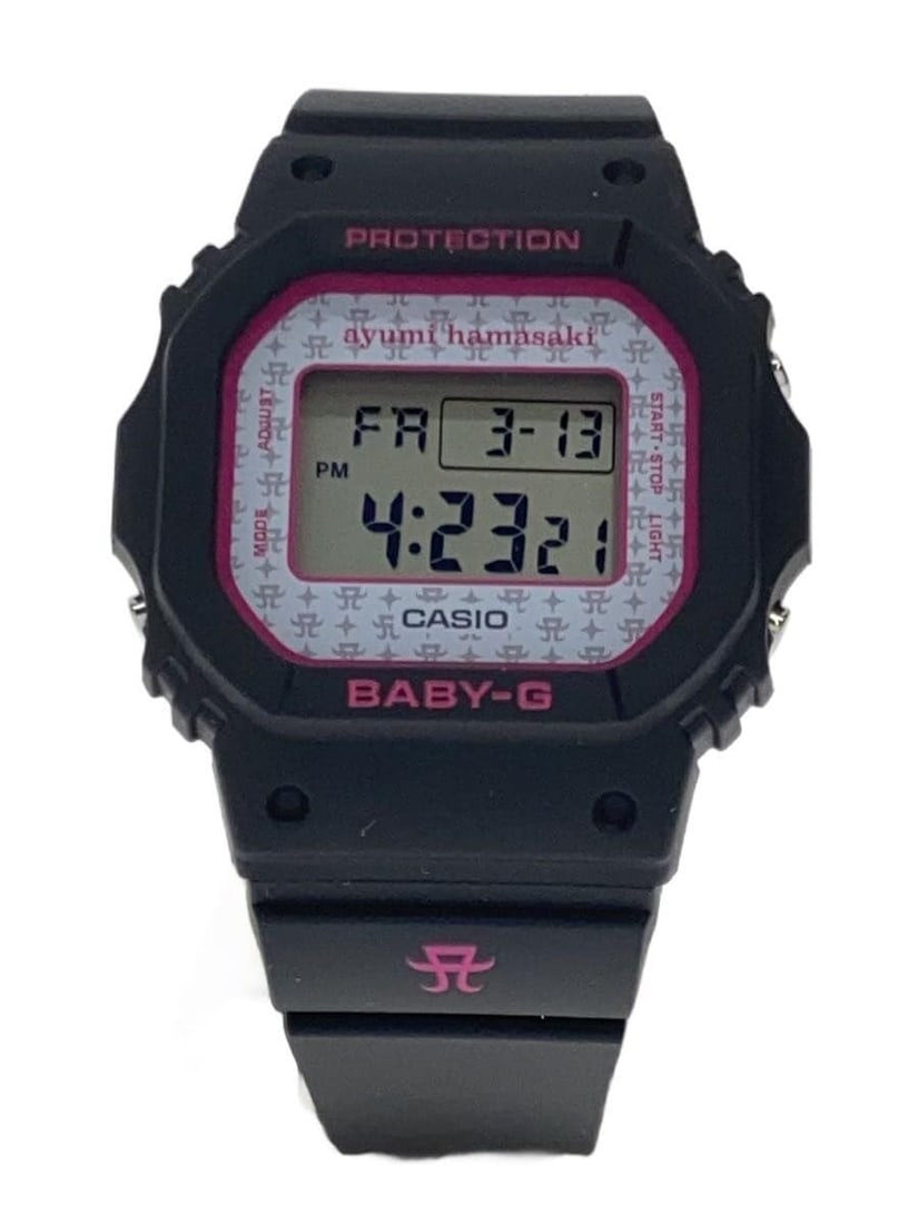 CASIO BABY-G Ayumi Hamasaki White Quartz Women's Wristwatch BGD-565SC: CASIO BABY-G Ayumi Hamasaki White Quartz Women's Wristwatch BGD-565SC This Casio Baby-G Ayumi Hamasaki Collaboration women's wristwatch features a quartz movement and a stylish white design. Made in J