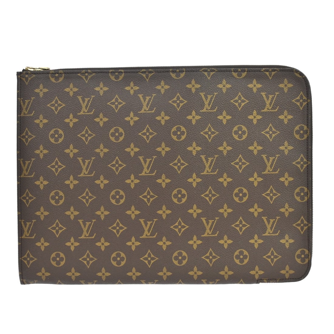 Louis Vuitton Monogram Canvas Poche Documents 38 Large Briefcase Bag M53456: Louis Vuitton Monogram Canvas Poche Documents 38 Large Briefcase Bag M53456 This Louis Vuitton Monogram Poche Documents business bag features the iconic monogram canvas exterior with leather lining. D