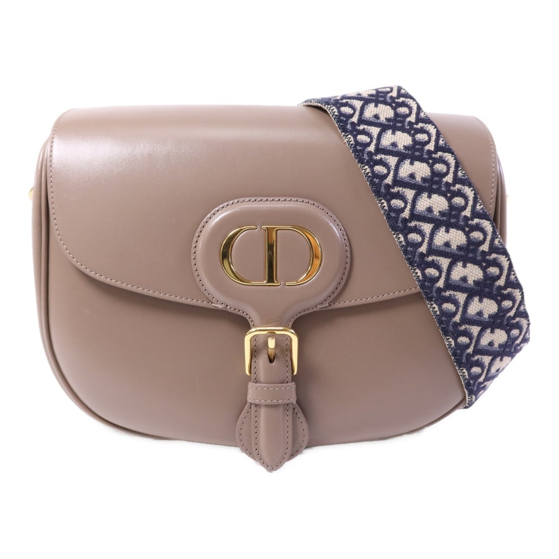 Dior Bobby Large Brown Calfskin Shoulder Bag with Gold Hardware: Dior Bobby Large Brown Calfskin Shoulder Bag with Gold Hardware This Christian Dior Bobby large shoulder bag features brown calfskin leather with gold-tone hardware. Designed for women, the bag offers
