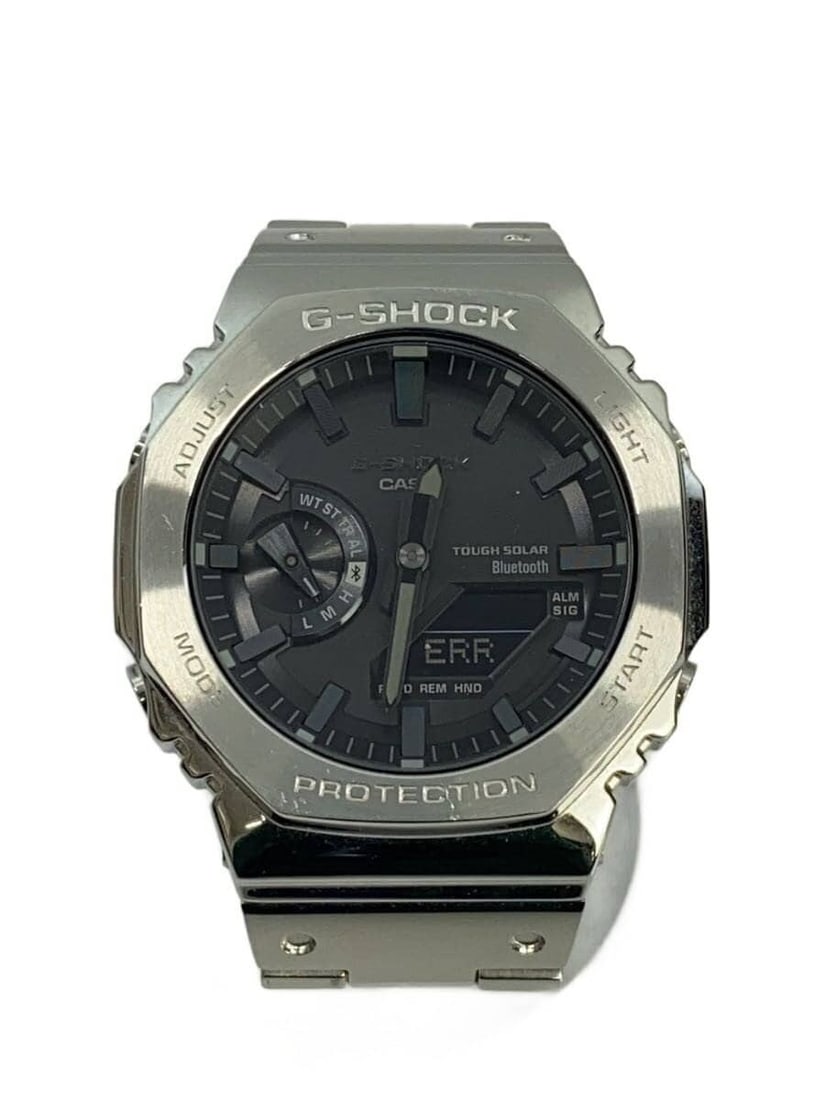 Casio G Shock GM-B2100SD-1AJF Stainless Steel Wristwatch: Casio G Shock GM-B2100SD-1AJF Stainless Steel Wristwatch This CASIO G-SHOCK GM-B2100SD-1AJF men's wristwatch features a durable stainless steel construction and showcases a modern, robust design. Made