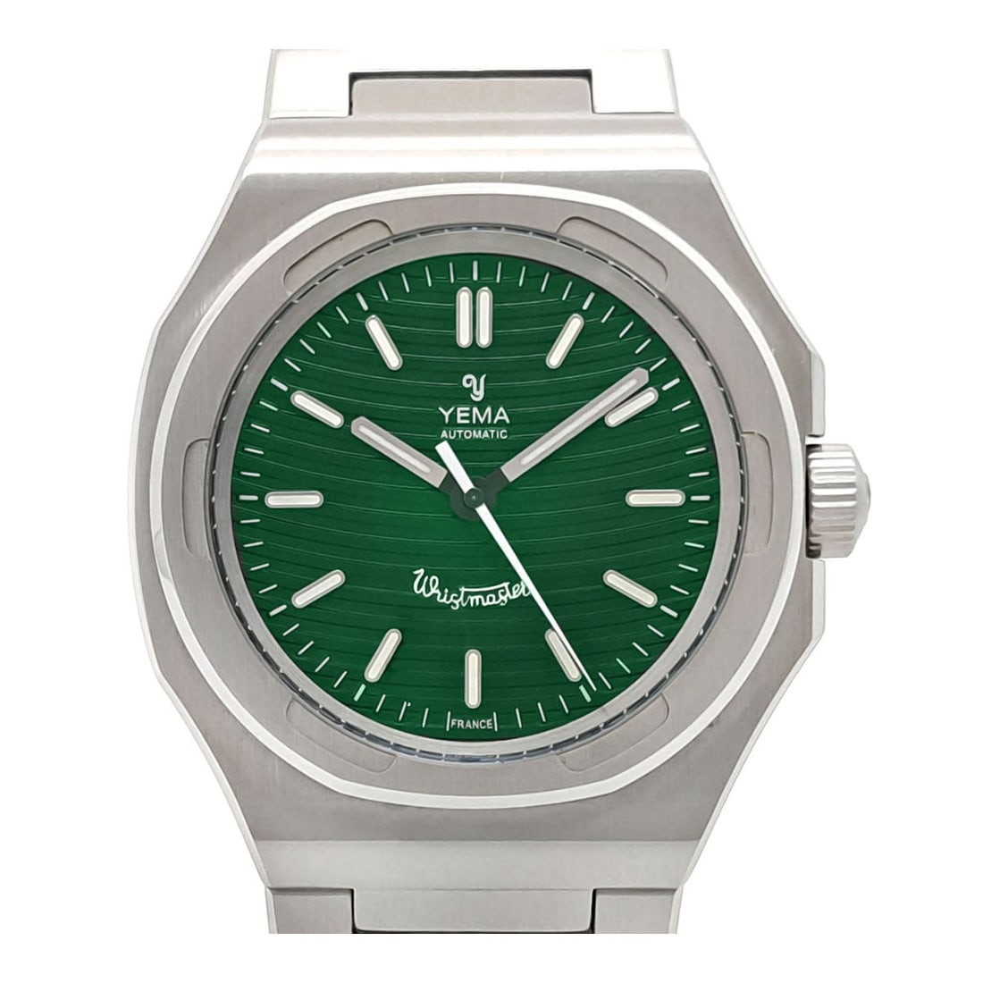 Yema Wristmaster Traveler Micro Rotor Limited Edition Automatic Watch: Yema Wristmaster Traveler Micro Rotor Limited Edition Automatic Watch This Yema Wristmaster Traveler Micro-Rotor YWTR22-ZMS is a men's automatic wristwatch, crafted with a stainless steel case and bra
