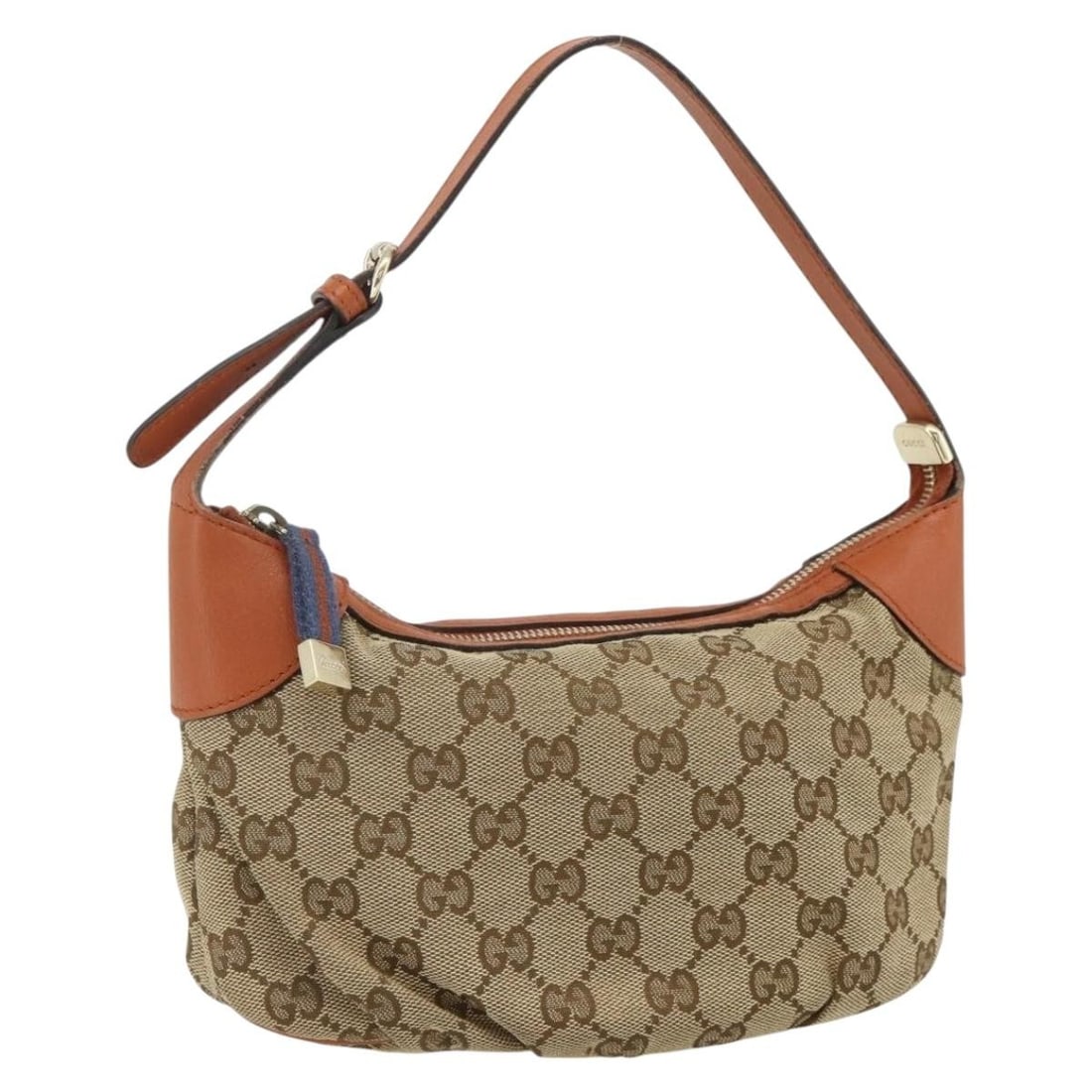 Gucci Sherry Line GG Canvas Beige Gold Hand Bag 224093: Gucci Sherry Line GG Canvas Beige Gold Hand Bag 224093 This GUCCI GG Canvas Sherry Line handbag features a beige and gold GG canvas exterior with gold-tone accents. Designed for women, the bag is craf